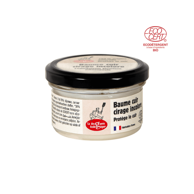 Baume cirage cuir incolore