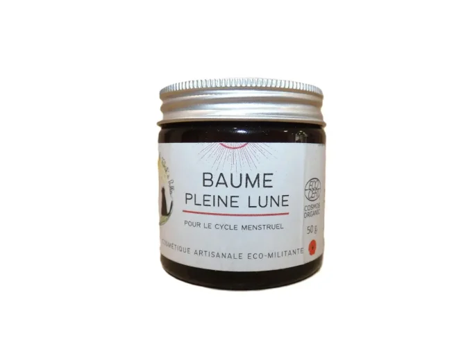 Baume Pleine Lune bio de La Fabrik'à Bulles - Règles douloureuses, endométriose - Ker Gaïa