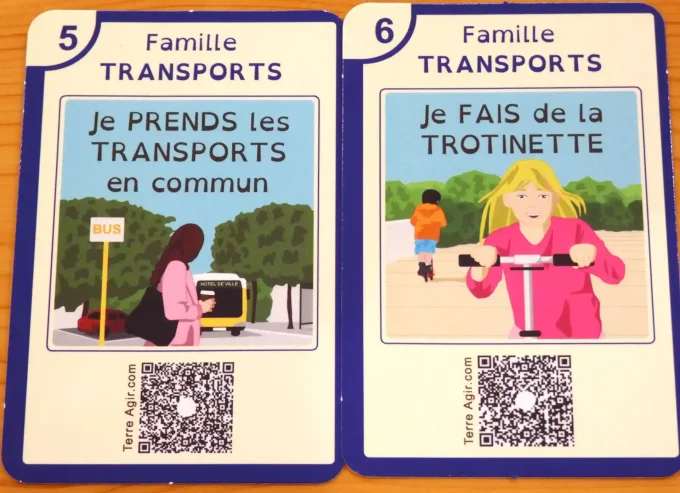 Jeu des 7 familles zéro déchet de Terre Agir - Ludique et pédagogique - Ker Gaïa