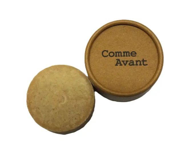 Crème solide bio au macérât de plantain de Comme Avant aux vertus calmantes et apaisantes - Ker Gaïa