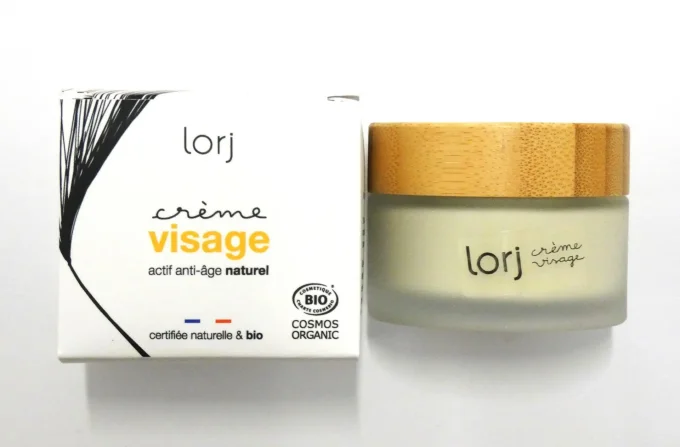 Crème visage jour et nuit bio - Pot verre et bois de 50 ml - Loj cosmetics - Ker Gaïa