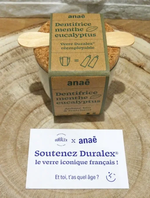 Dentifrice solide bio menthe eucalyptus d'Anaé - Ker Gaïa