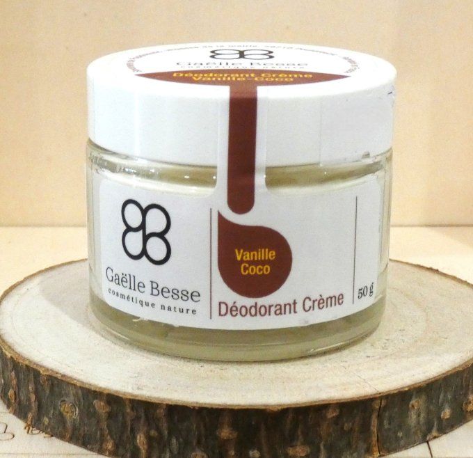 Déodorant Sans Bicarbonate Vanille Coco Gaëlle Besse