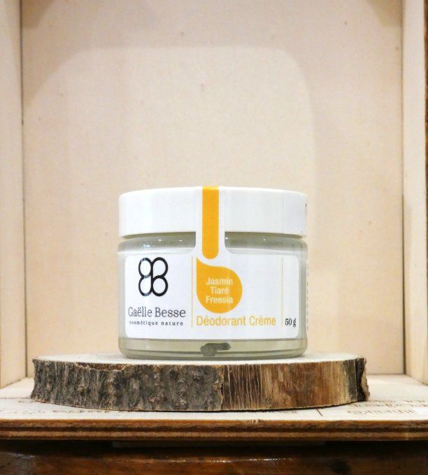 Déodorant Sans Bicarbonate Parfumé Jasmin Tiaré Freesia Gaëlle Besse