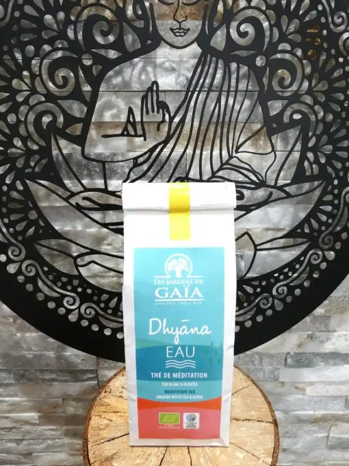 Thé bio de méditation Dhyana Eau - Sachet de 50 g - Les Jardins de Gaïa - Ker Gaïa