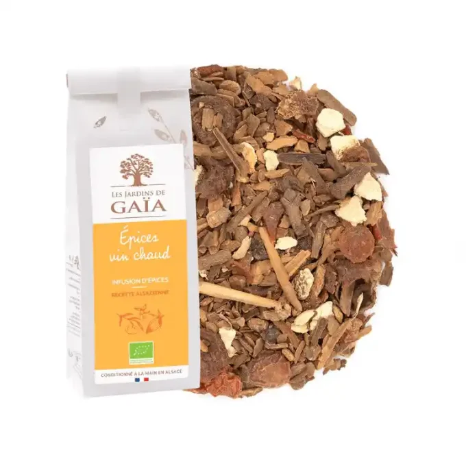 Mélange d' Epices pour Vin Chaud - Les Jardins de Gaïa - Ker Gaïa