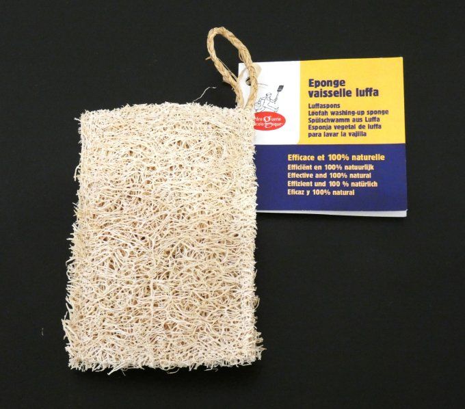 Éponge pour vaisselle en luffa - La Droguerie Ecologique