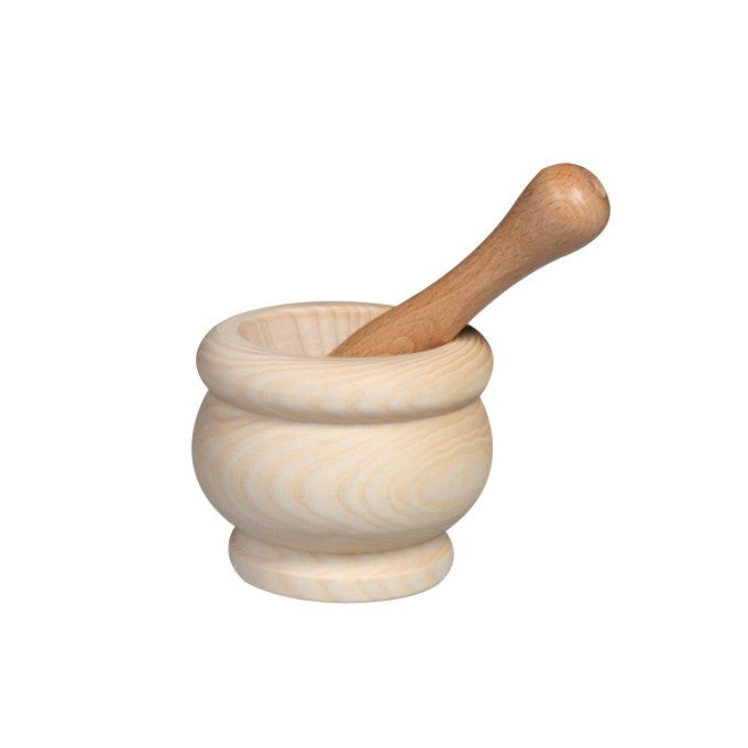 Mortier en frêne avec pilon