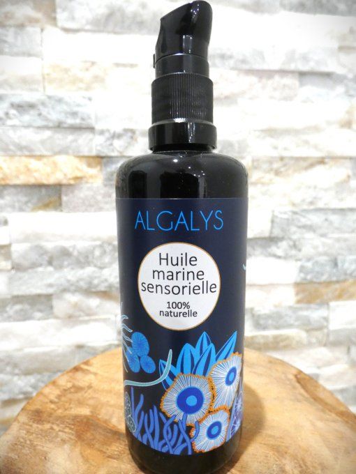 Huile marine sensorielle visage et corps aux algues de Molène