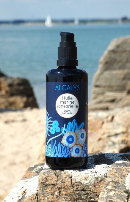 Huile marine sensorielle visage et corps aux algues de Molène