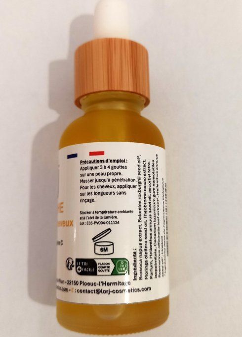 Huile sèche bio pour visage, corps et cheveux de Lorj Cosmetics - Ker Gaïa