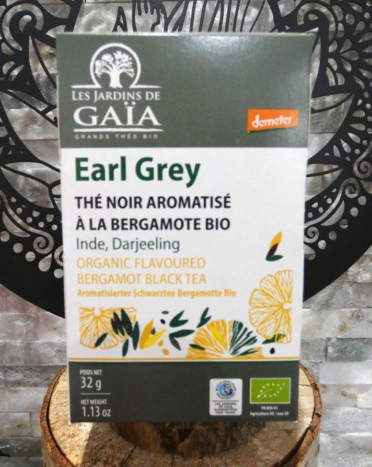 Infusettes Thé noir Earl Grey bio
