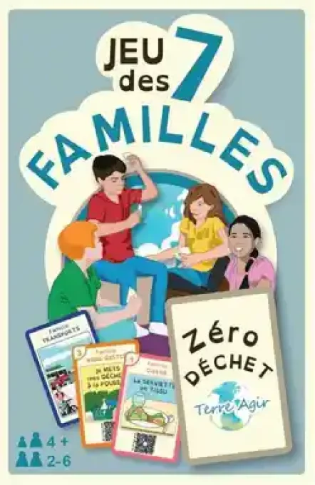 Jeu des 7 familles zéro déchet - Terre Agir - Ker Gaïa