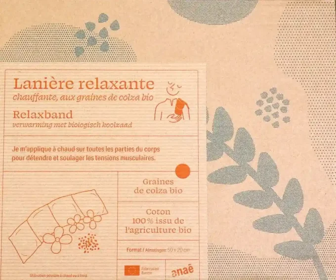 Lanière relaxante au colza bio - Anaë - Ker Gaïa