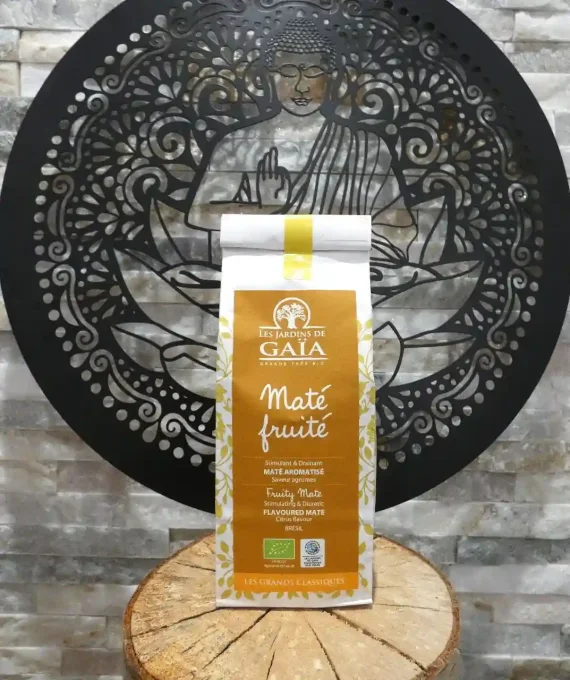 Maté fruité bio - Sachet de 100 g - Les Jardins de Gaïa - Ker Gaïa