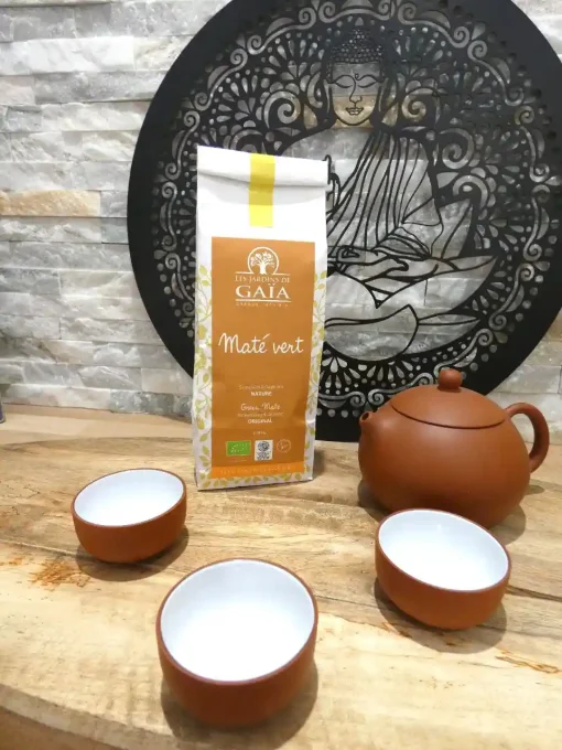 Infusion Maté Vert bio - Sachet de 100 g -Les Jardins de Gaïa - Ker Gaïa