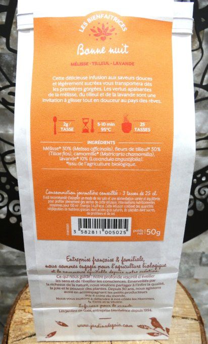 Bonne nuit - Tisane apaisante
