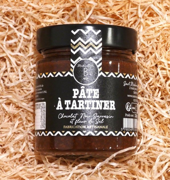 Pâte à Tartiner Chocolat Noir Sarrasin Fleur de Sel