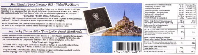 Etui Collector Palets 125g La Mère Poulard