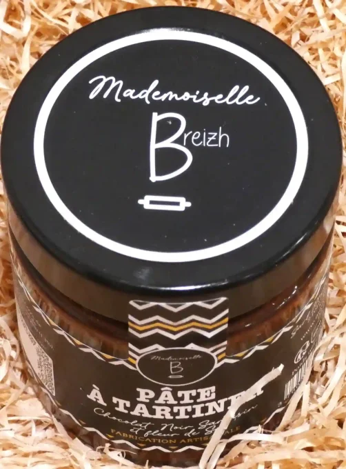 Pâte à tartiner au chocolat noir, sarrasin et fleur de sel - Fabrication artisanale - Ker Gaïa
