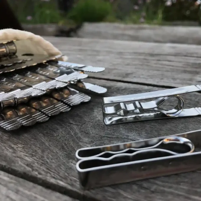 Pince en inox Pincinox - Lot de 5 pinces en acier inoxydable - Ker Gaïa
