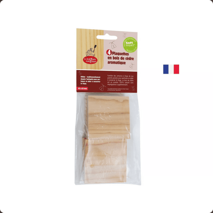 Plaquettes en bois de cèdre