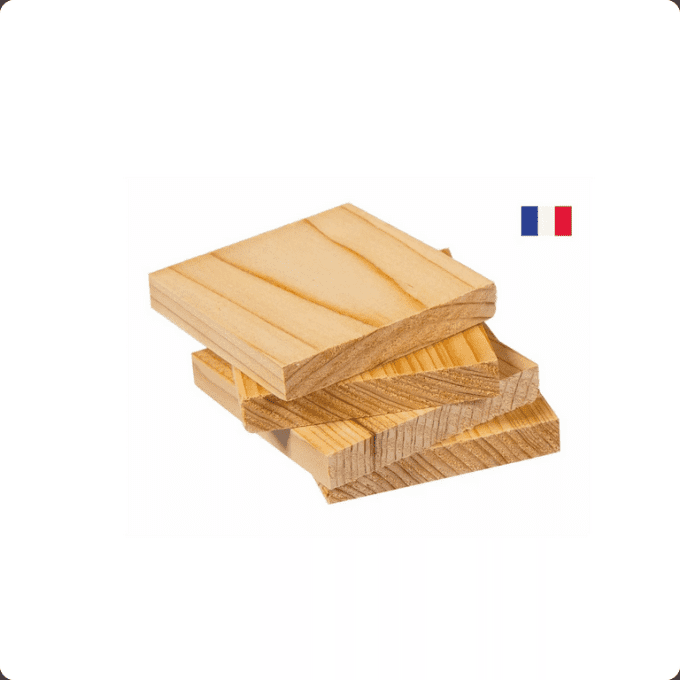 Plaquettes en bois de cèdre
