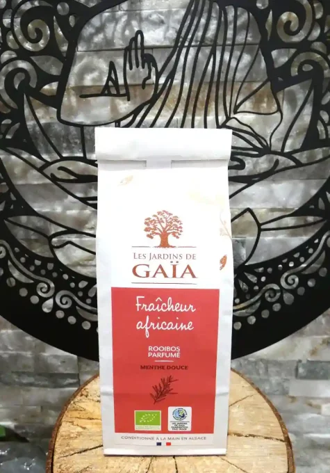 Rooibos bio Fraîcheur africaine - Sachet de 100 g - Les Jardins de Gaïa - Ker Gaïa