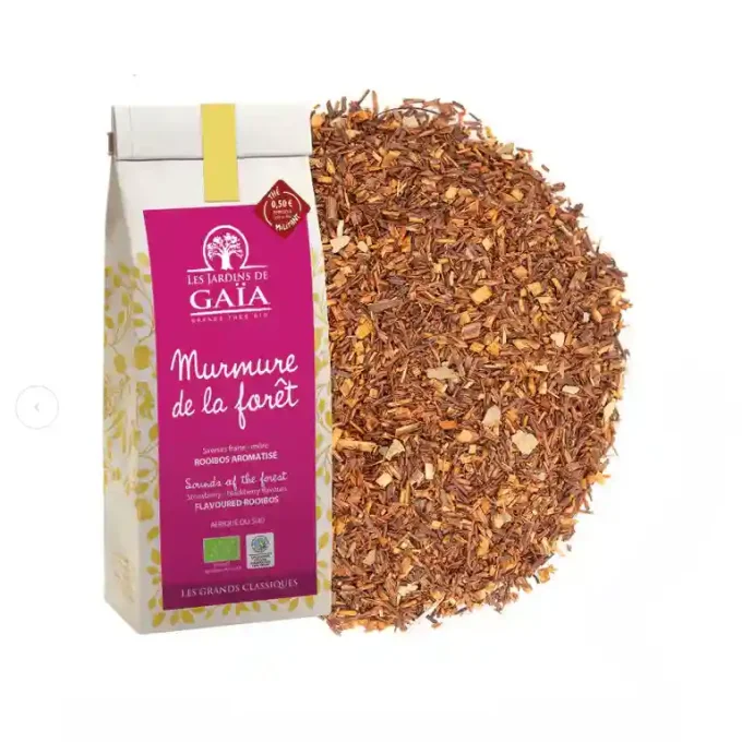 Infusion rooibos bio Murmure de la forêt - Myrtille, framboise, mûre, fraise, aronia