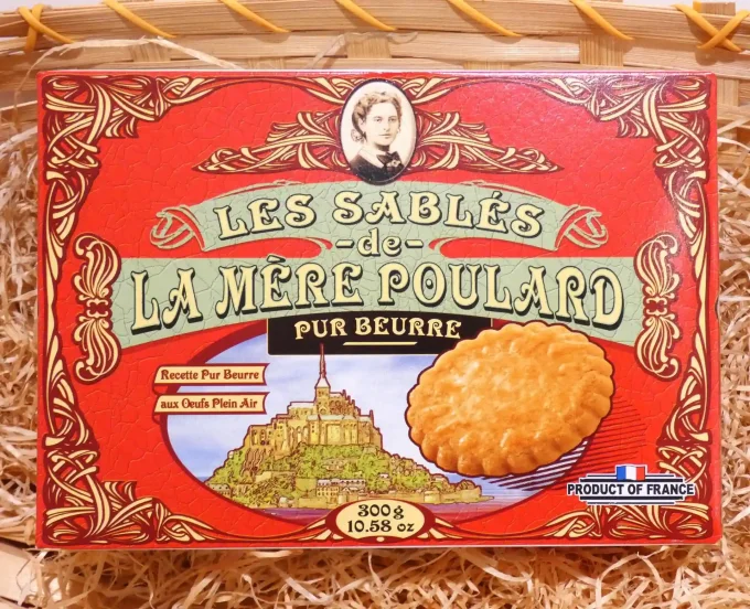 Sablés pur Beurre - Boite carton collector 300 g - La Mère Poulard - Ker Gaïa