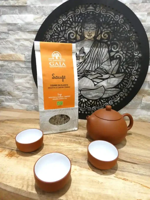 Tisane de Sauge - Sachet de 50 g - Les Jardins de Gaïa - Ker Gaïa