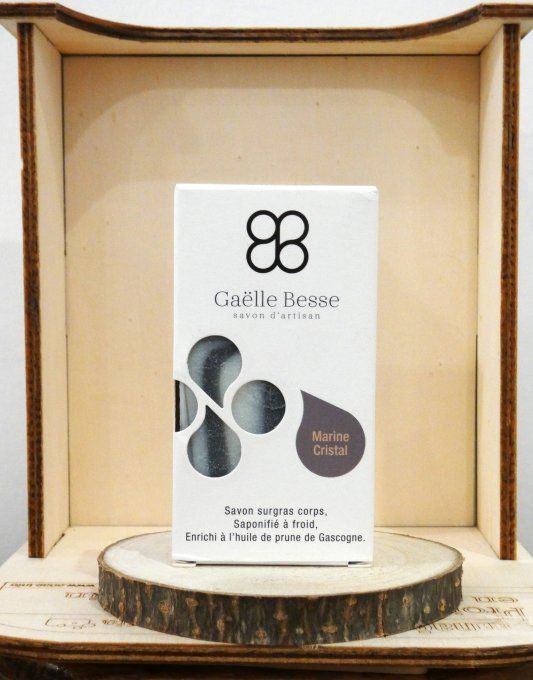 Savon Naturel Parfumé Marine Cristal Gaëlle Besse
