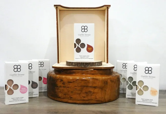 Gamme de savons artisanaux et naturels Gaëlle Besse - Ker Gaïa