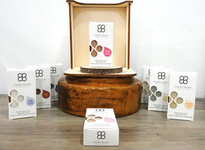 Savon Naturel Parfumé Grenade Fruit de la Passion Gaëlle Besse