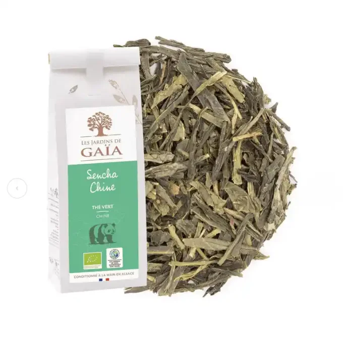 Thé vert bio Sencha Chine - Province chinoise du Zheijiang - Ker Gaïa