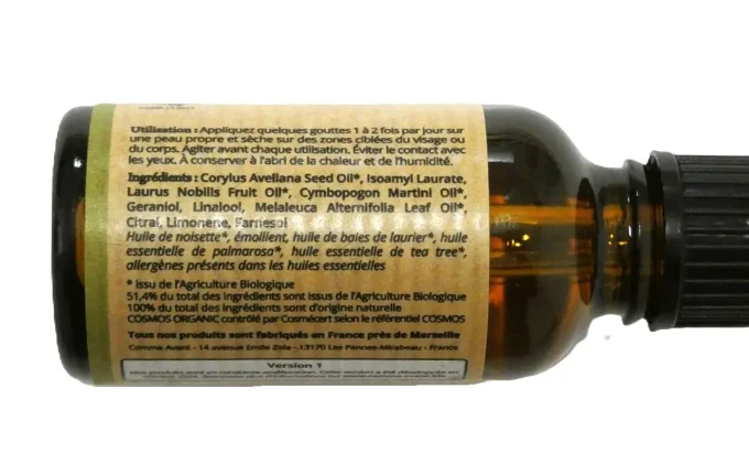 Sérum visage purifiant bio de Comme Avant - Peaux sensibles ou à imperfections - Ker Gaïa