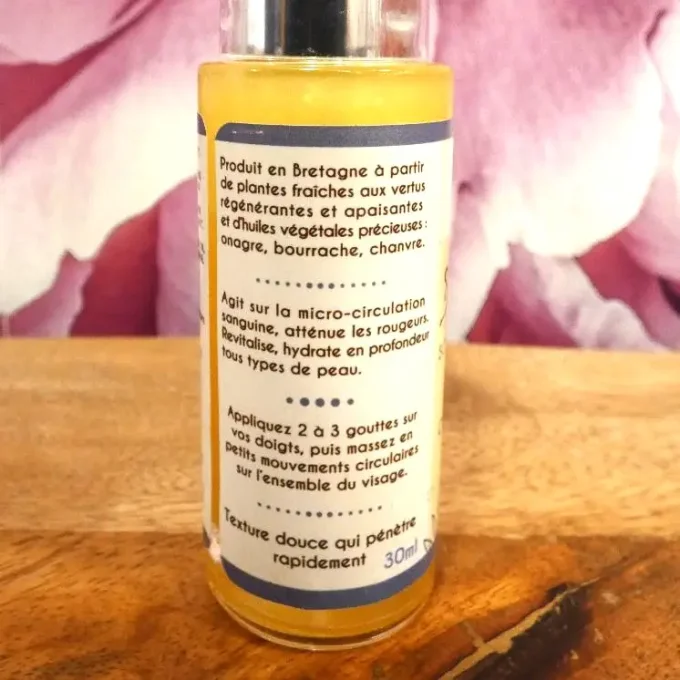 Sérum visage anti-age Etern'elle de Cosmetique Symphytum - Consoude Hélichryse - Ker Gaïa