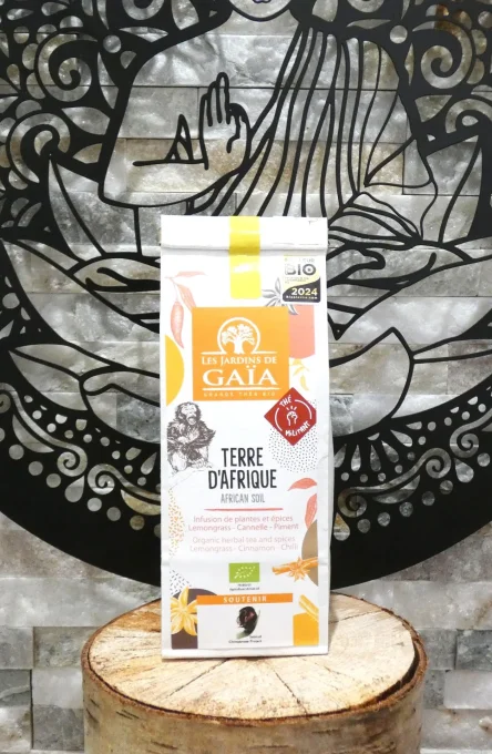 Infusion Terre d'Afrique - sachet de 60g - Les Jardins de Gaïa