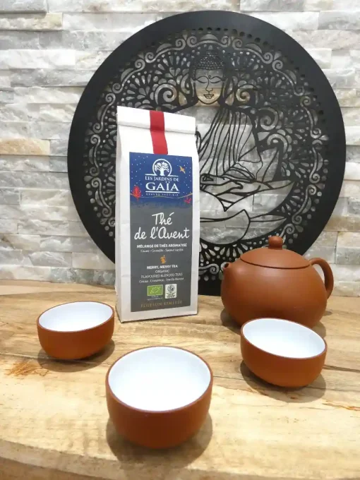 Mélange de thés Thé de l'Avent - Sachet de 100 g - Les Jardins de Gaïa - Ker Gaïa