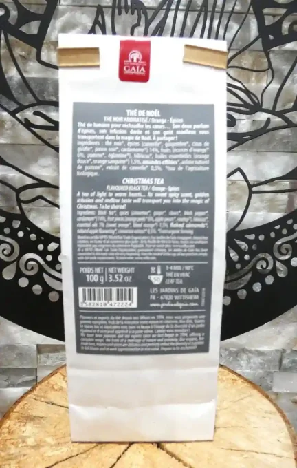 Thé noir bio Thé de Noël - A l'orange et aux épices - Ker Gaïa