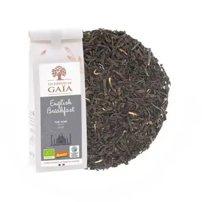 Thés noirs bio d'Inde - English Breakfast - Les Jardins de Gaïa - Ker Gaïa