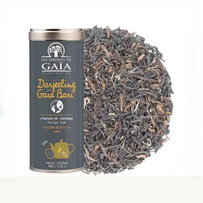 Darjeeling Gaïa Bari bio - Thé noir du jardin de Potong au pied de l'Himalaya - Ker Gaïa