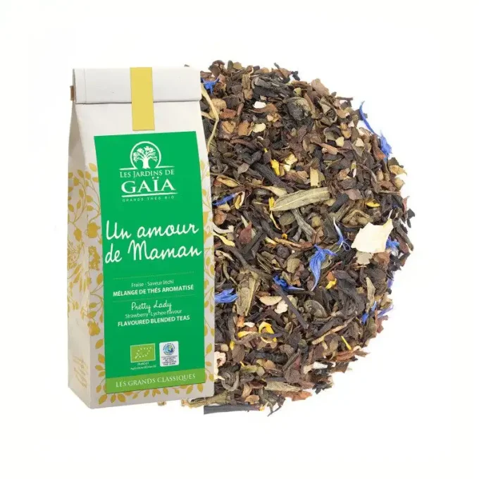 Thés vert et noir bio - Fruits et fleurs - Les Jardins de Gaïa - Ker Gaïa