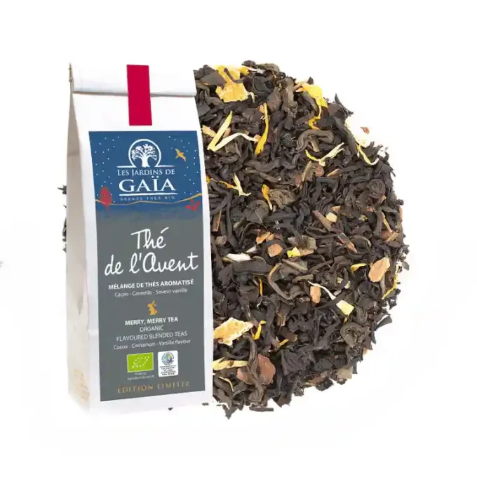 Thé de L'Avent bio - Saveurs de Noël - Les Jardins de Gaïa - Ker Gaïa