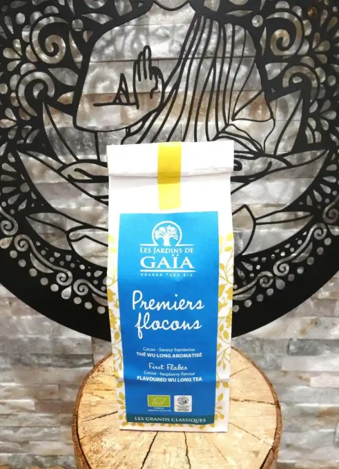 Thé Wulong Premiers Flocons - Sachet de 70 g - Les Jardins de Gaïa - Ker Gaïa