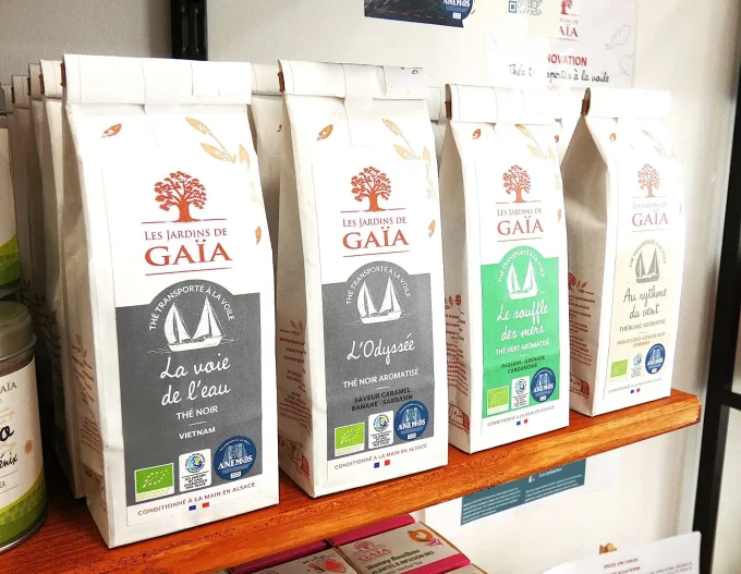 L'odyssée - Thé noir aromatisé transporté par voilier - Les Jardins de Gaïa