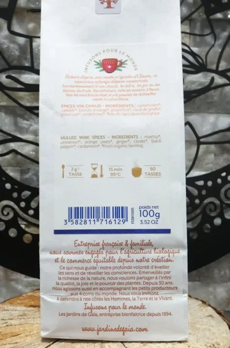 Infusions Epices vin chaud - Recette alsacienne - Ker Gaïa
