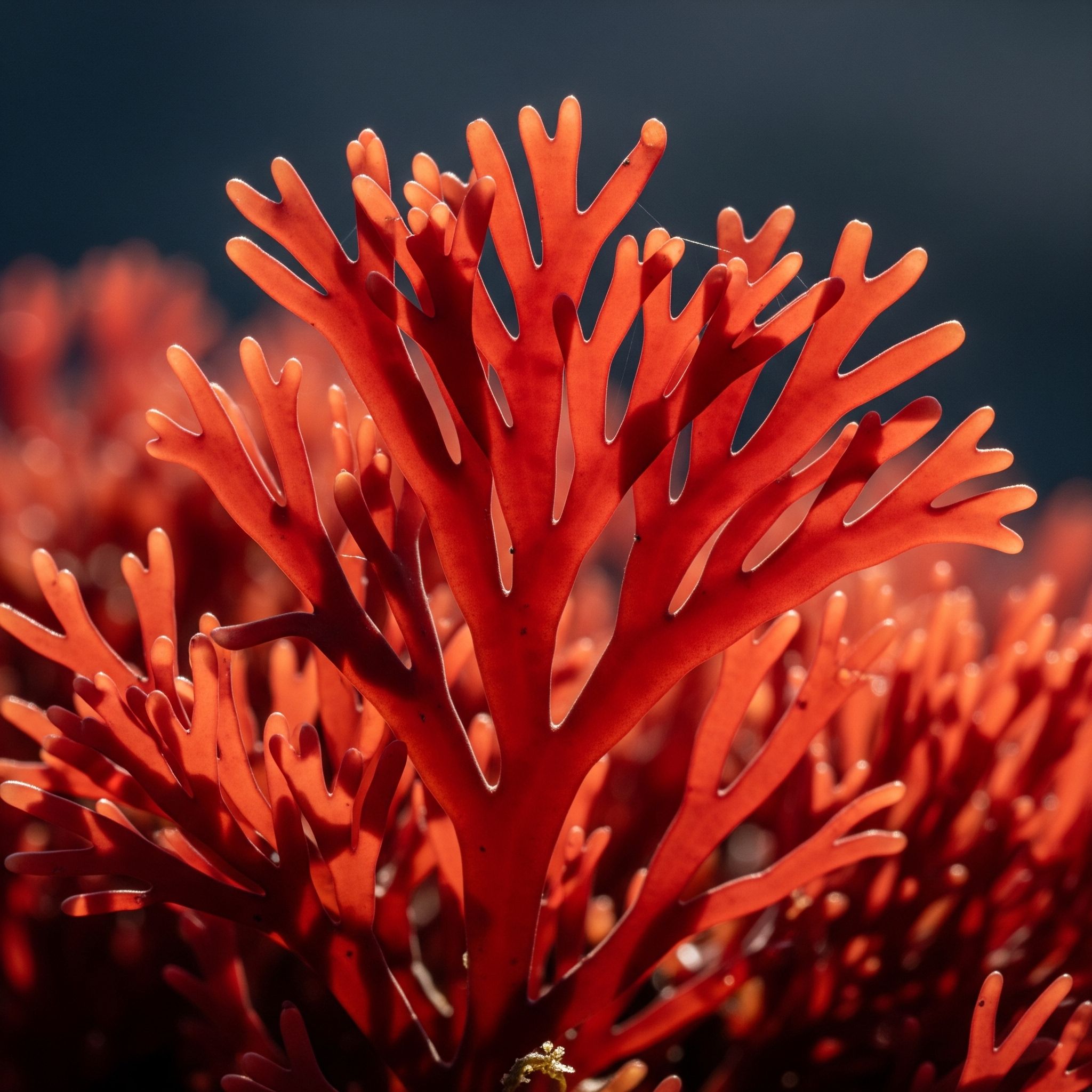 Algue rouge chondrus cripus de Molène