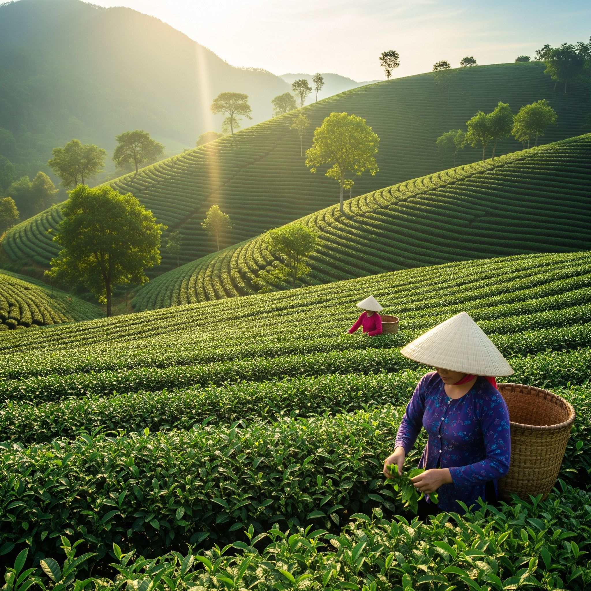 Culture du thé au Vietnam