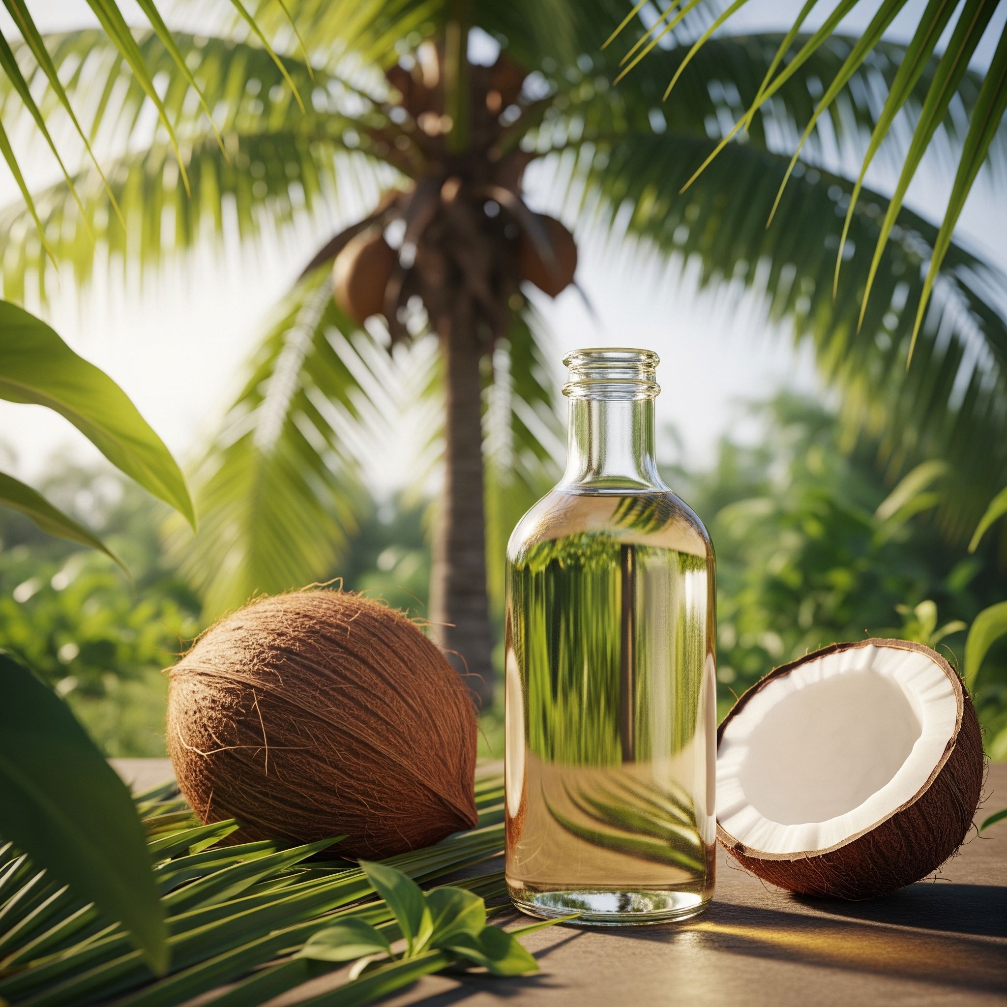 Huile de coco
